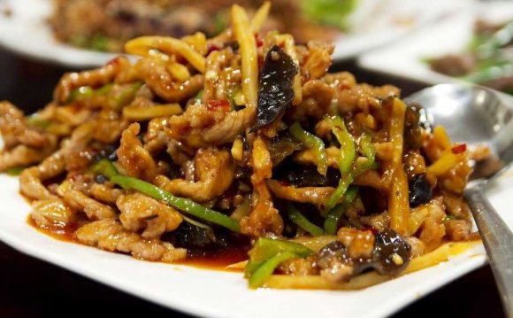 Chinese stir fried pork dish