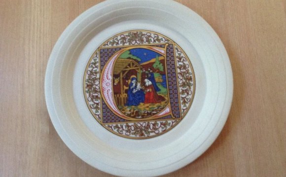 China Christmas Plates