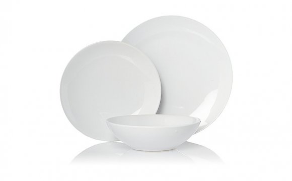 George Home White Dinner - Set