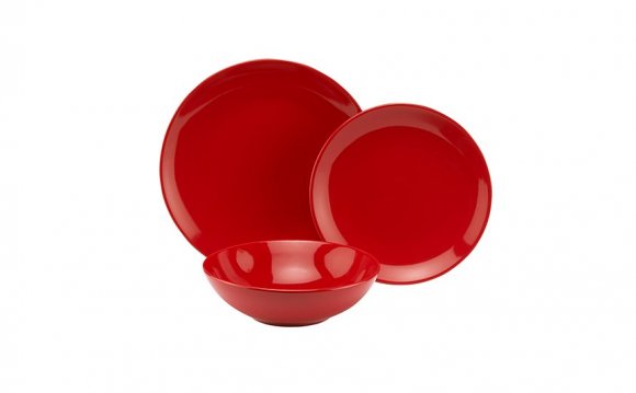 George Home Red Dinner - Set