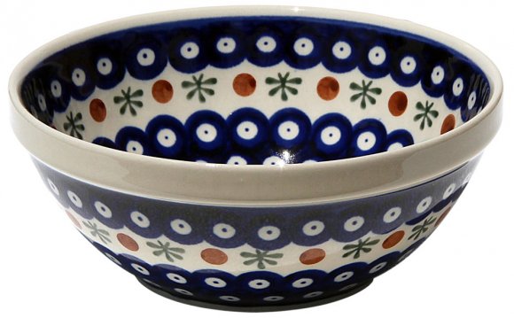 Polish Pottery Bowl 7 Inch