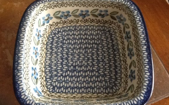 Polish Pottery Unikat 7 Inch