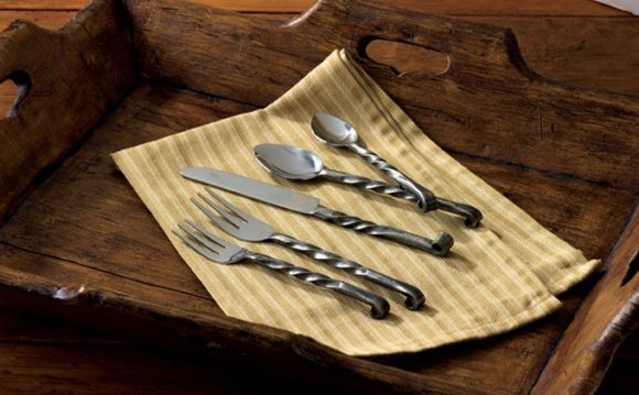 Rustic silverware