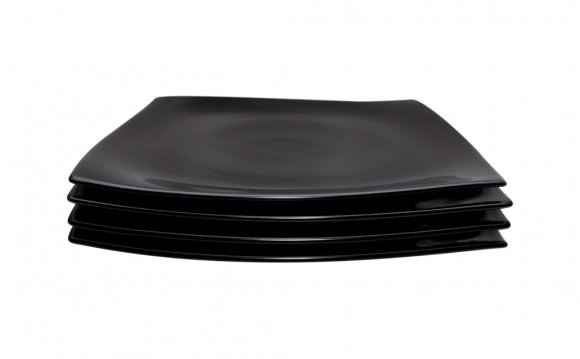 Black Dinner Plates