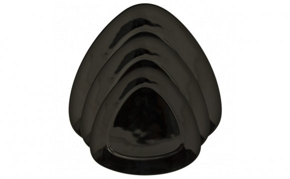 Black Triangle Dinnerware