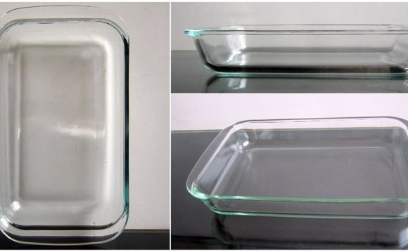 Glass baking dish can go in