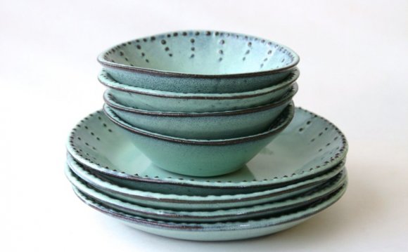 Stoneware Plates And Bowls