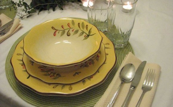 Of Tuscan Style Dinnerware