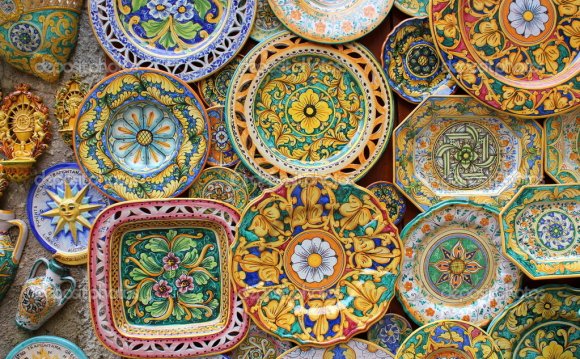 Typical souvenirs of Sicily