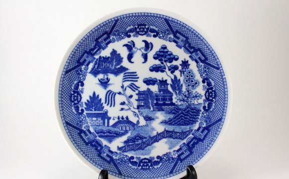 Vintage Oriental Chinese Scene