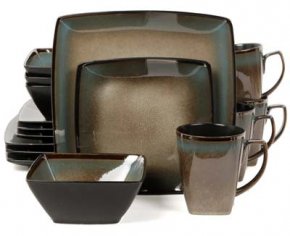 2. Gibson Elite Tequesta Dinnerware Set (Taupe)