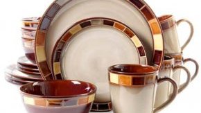 4. Gibson Casa Estebana Dinnerware Set