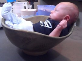Belly Bowl w Baby Belly Bowl w Baby