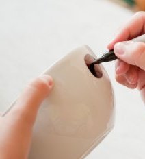DIY Sharpie bowl from The Sweetest Occasion