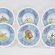 Porcelain Dinner plates Set of 12