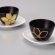 Square Black Dinnerware Sets