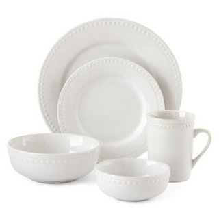 jcpenney.com | JCPenney Home™ Beaded 40-pc. Dinnerware Set - Service for 8