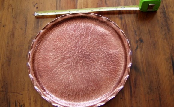 Copper Plates and bowls