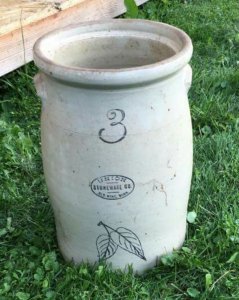 3 gallon reverse oval birch Question: