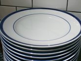 Blue Rimmed Plates