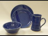 Blue Stoneware Dinnerware