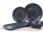 Blue Stoneware Dishes