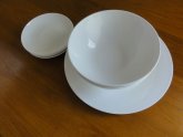 Everyday white Porcelain Bowls