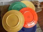 Multi Colored Dinner plates