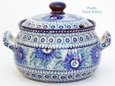 Polish Pottery Cookie Jar