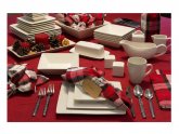 Red Square Dinnerware Set