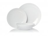 Square White Dinner Service