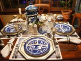 Toile Dinnerware Sets