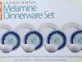 White Square Dinnerware Sets for 12