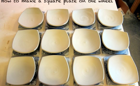 Square Ceramic Plates