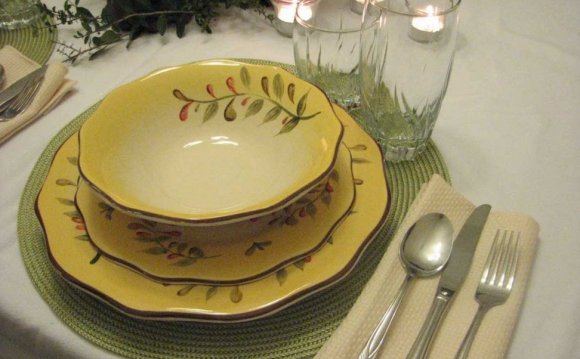 Tuscan style Dinnerware